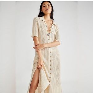 Free People Riding Waves Sweater Dress